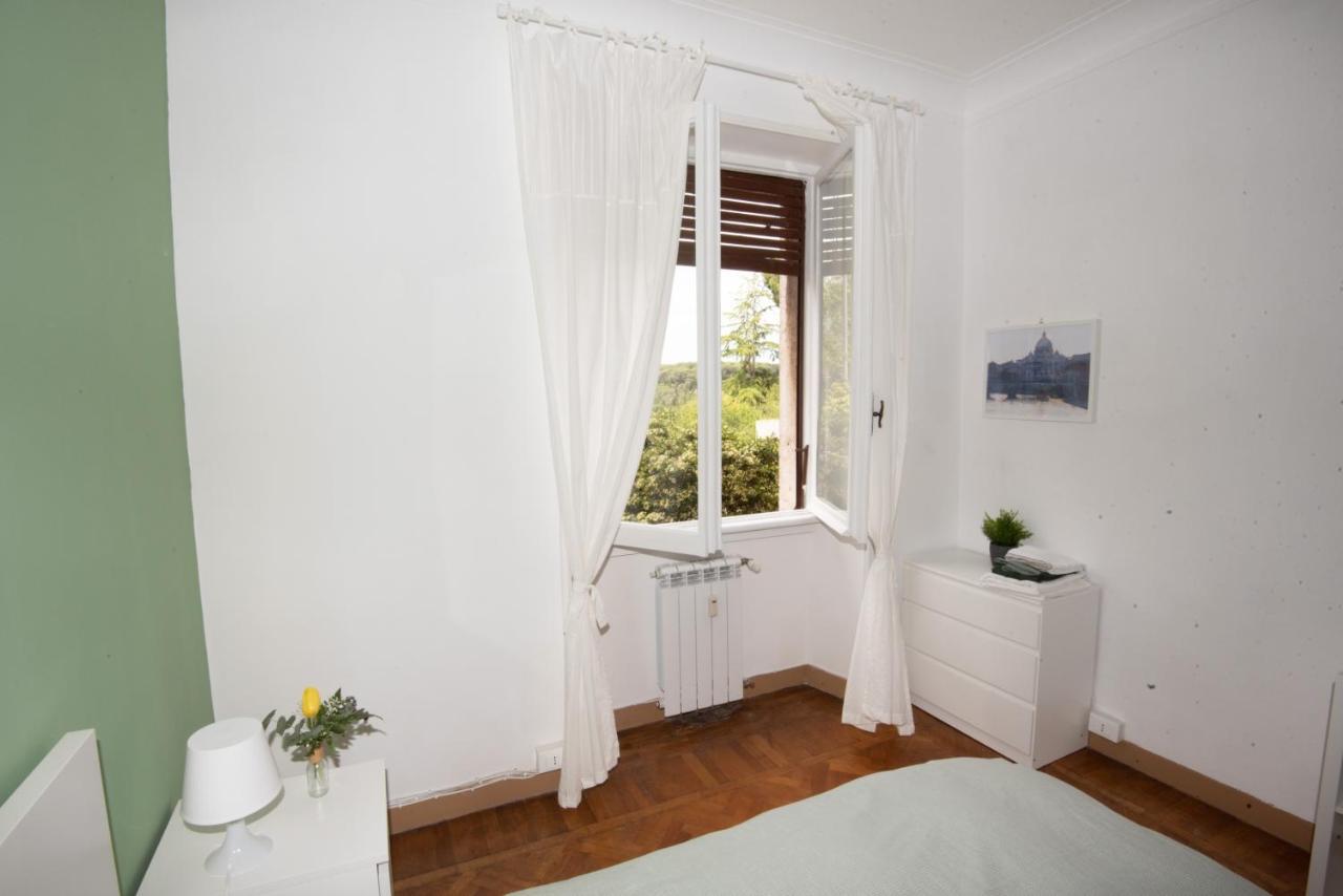 רומא Appartamento Luminoso Con Vista Su Villa Ada מראה חיצוני תמונה