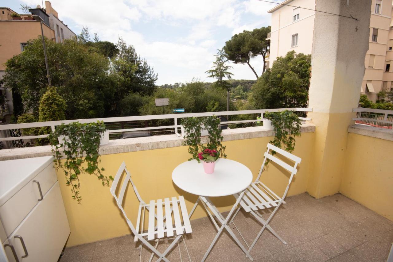 רומא Appartamento Luminoso Con Vista Su Villa Ada מראה חיצוני תמונה